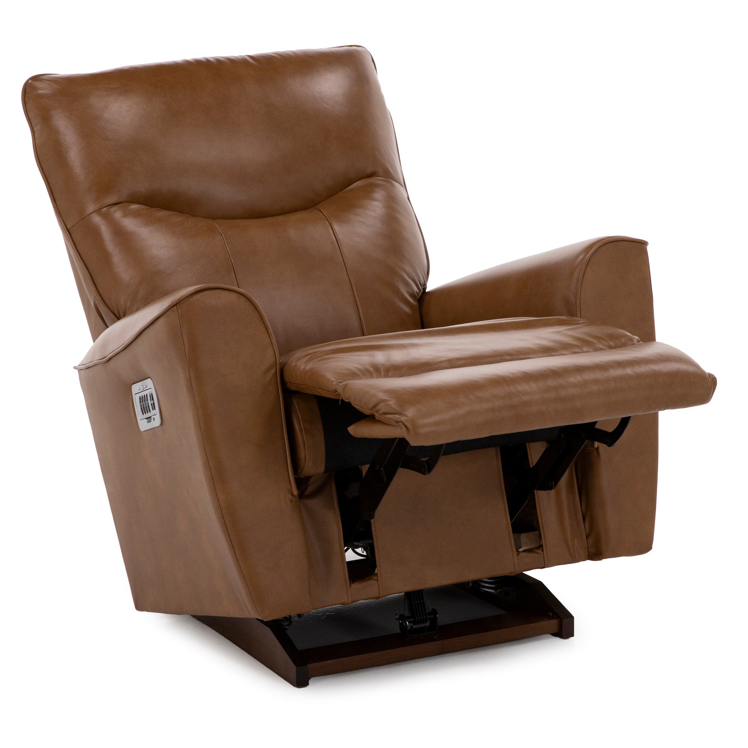 Belmont Leather Fully Loaded Recliner With Wireless Remote