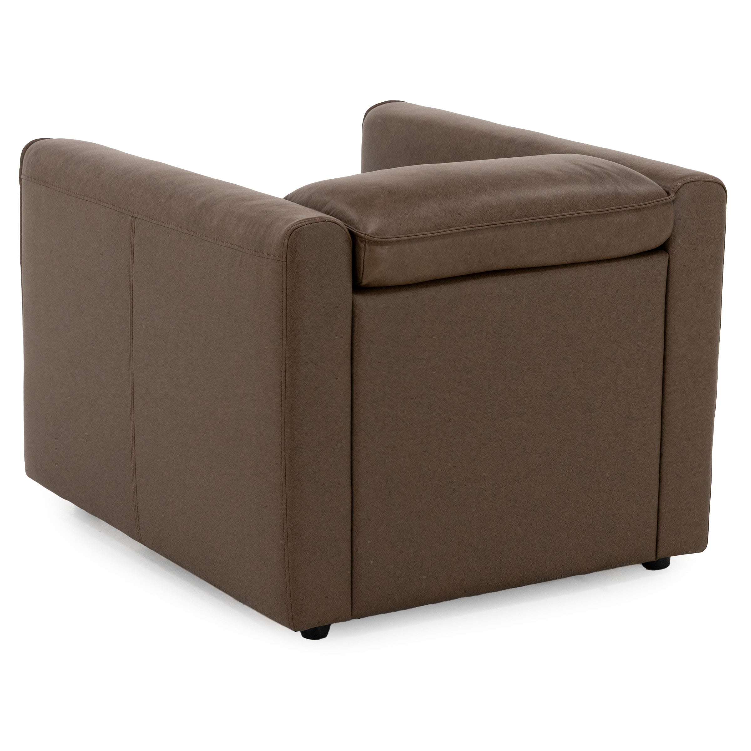 Dallas Leather Power Headrest Wall Saver Recliner in Portobello