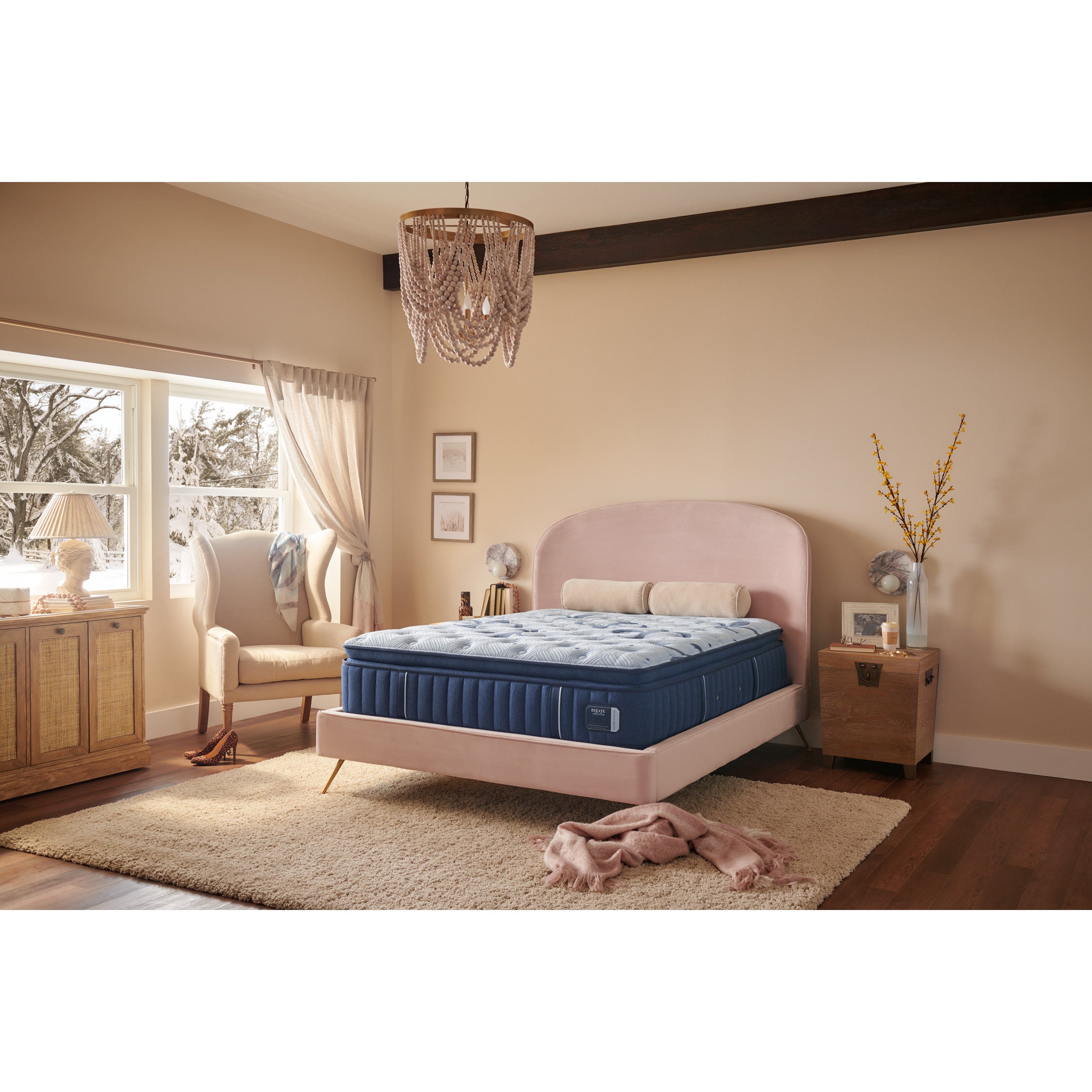Stearns & Foster Estate Euro Pillowtop Soft