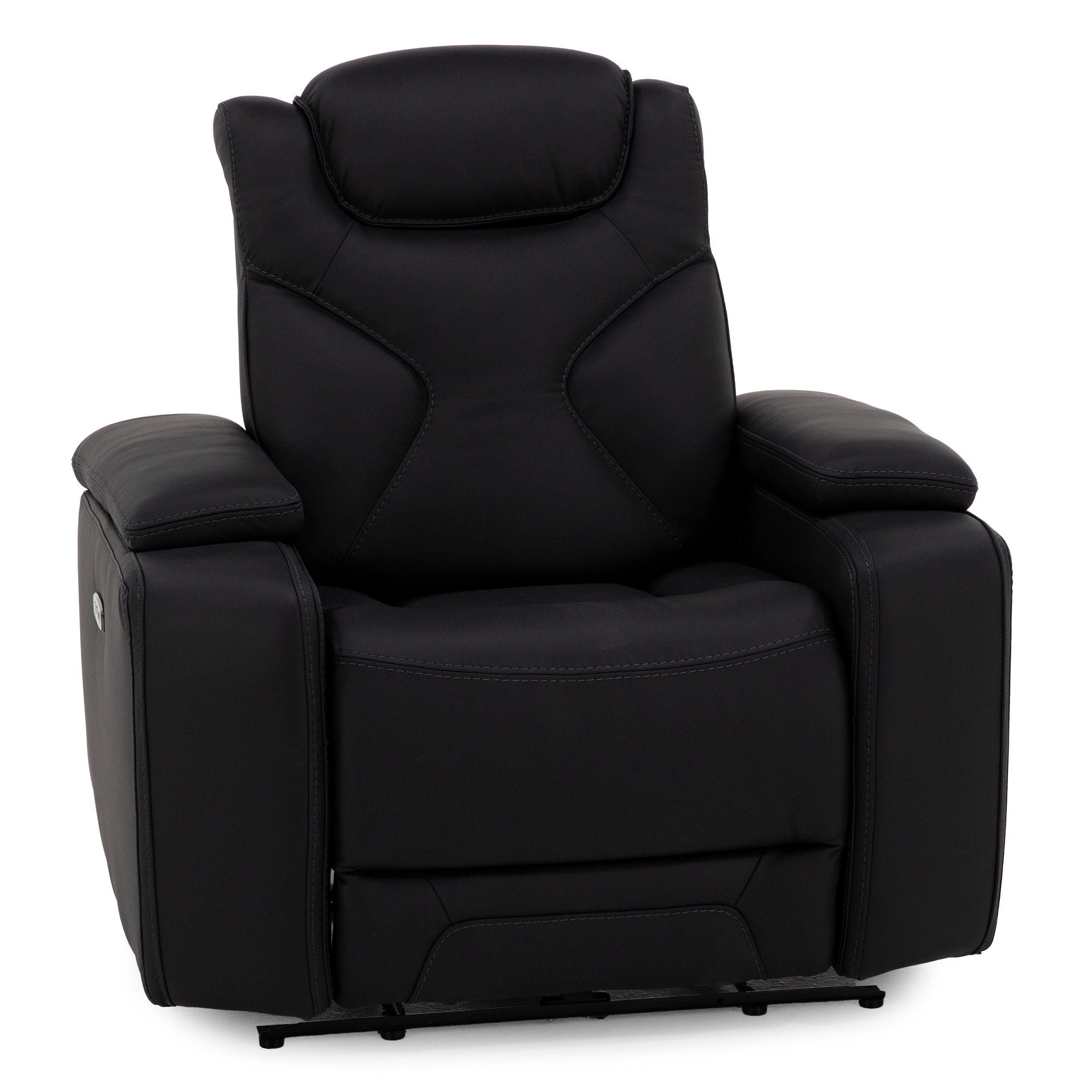 Jet Set Leather Power Headrest Zero Gravity Recliner