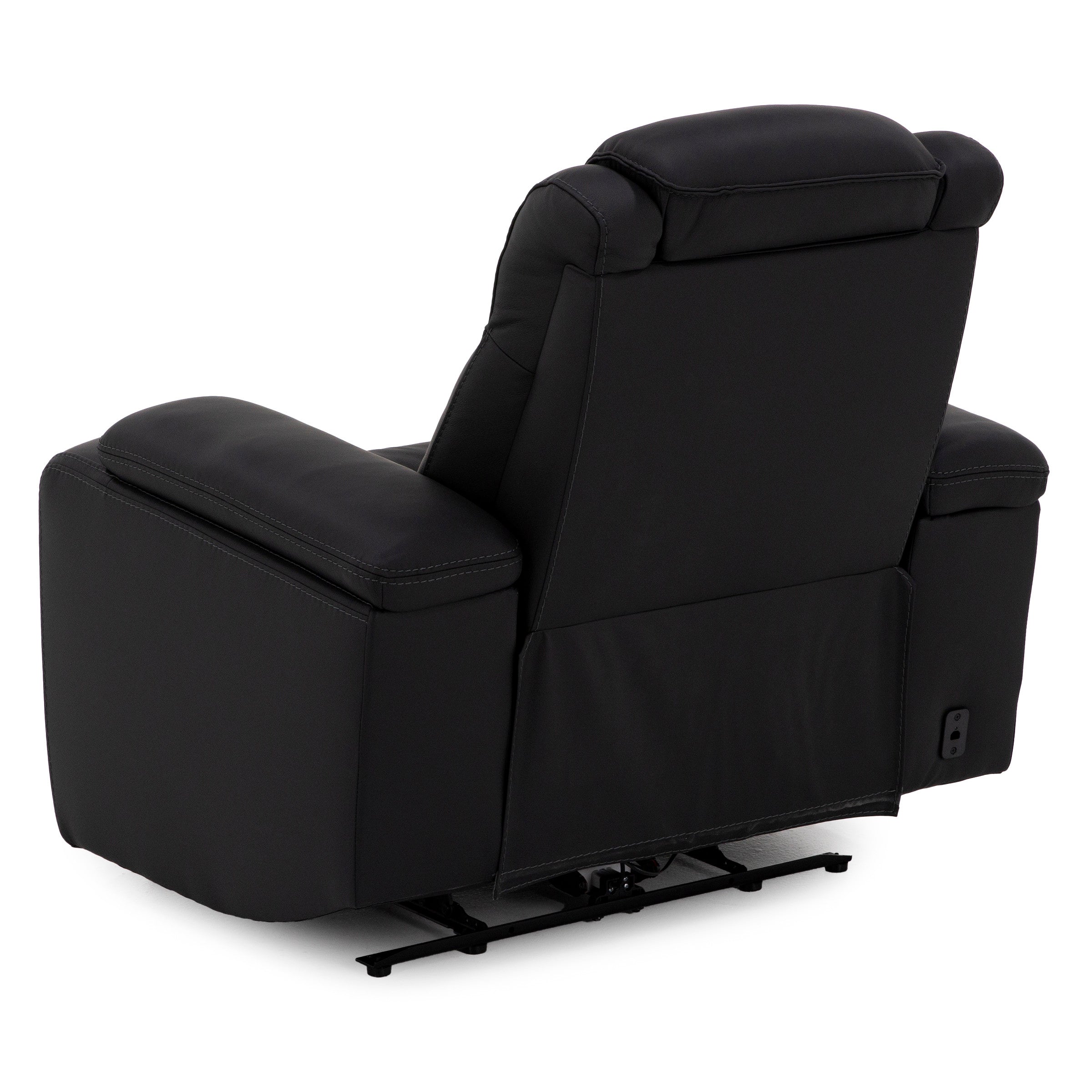 Jet Set Leather Power Headrest Zero Gravity Recliner
