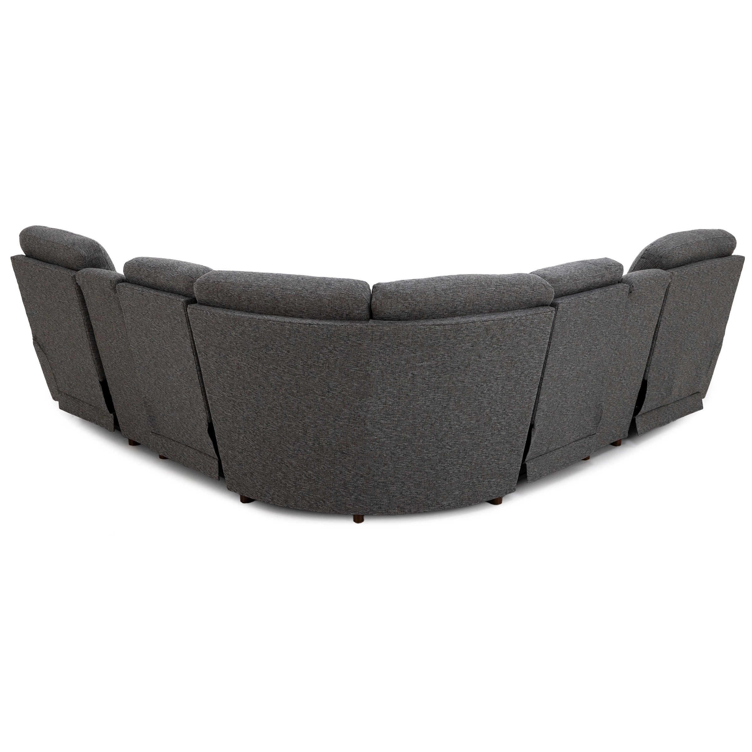 Ava 7-Pc. Power Headrest Reclining Modular With Wireless Remote