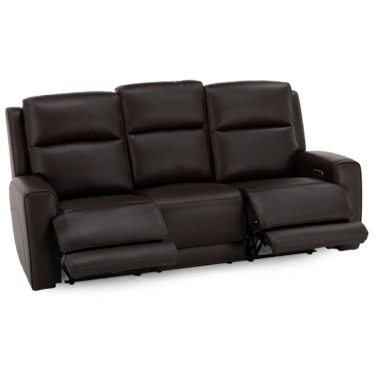 Shawna Power Headrest Reclining Sofa With Drop Down Table