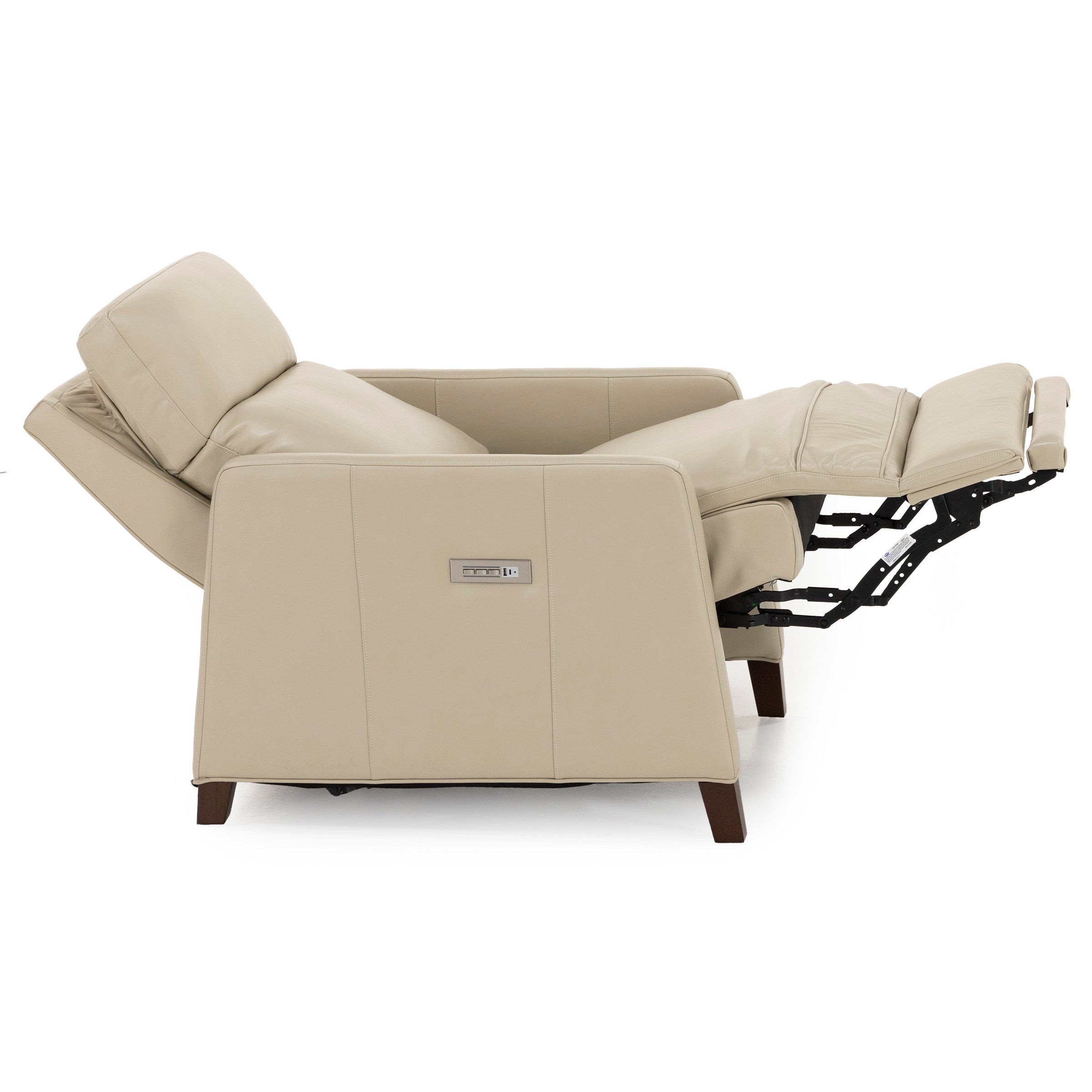 Jaime Leather Fully Loaded Zero Gravity High Leg Recliner