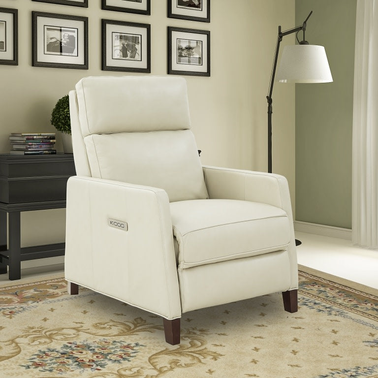Jaime Leather Fully Loaded Zero Gravity High Leg Recliner