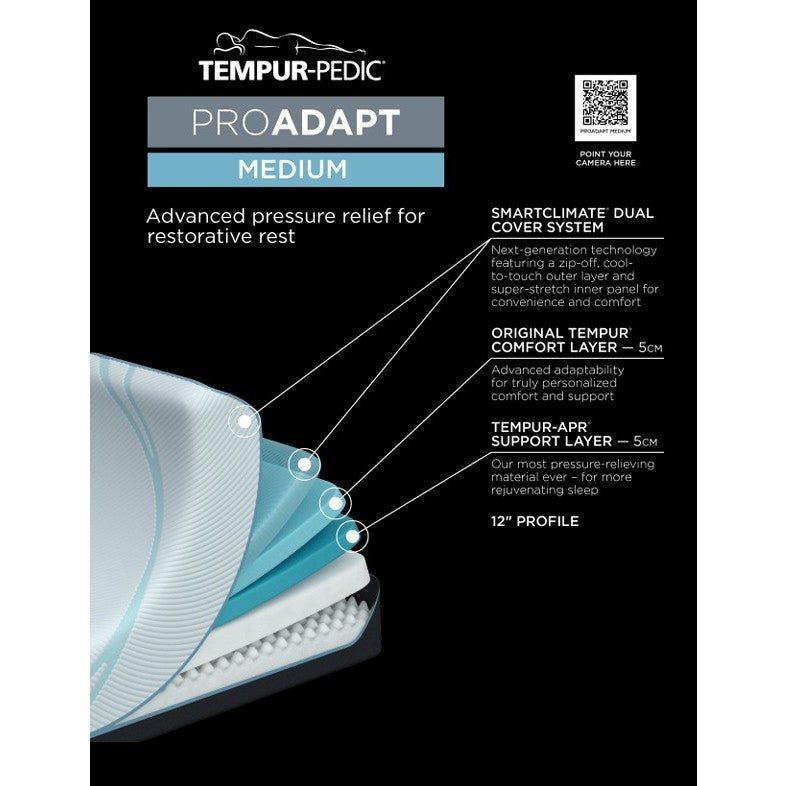 TEMPUR-ProAdapt® 2.0 Medium