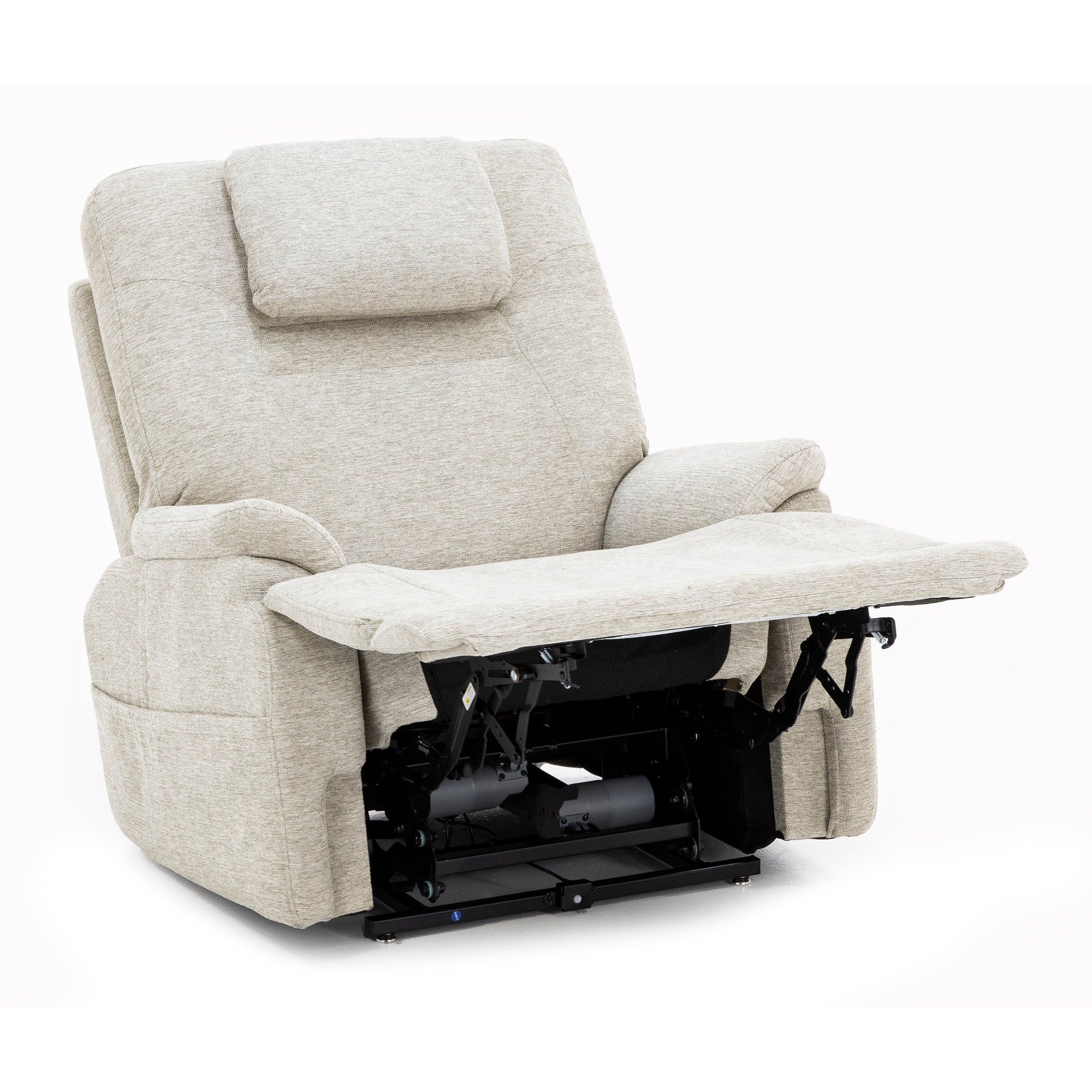 Flexsteel Zecliner Model 2 Fully Loaded Sleep Lift Chair With Heat And Massage
