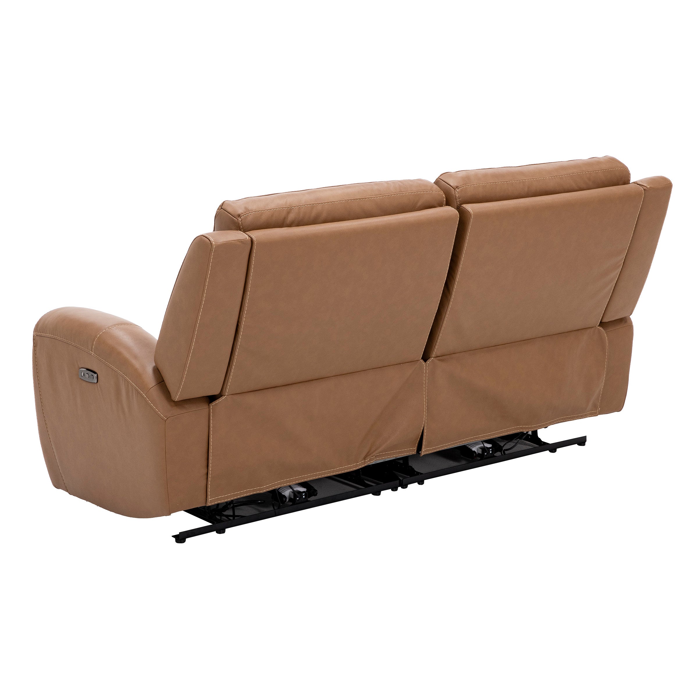 Silverado 2-Pc. Leather Power Headrest Reclining Loveseat