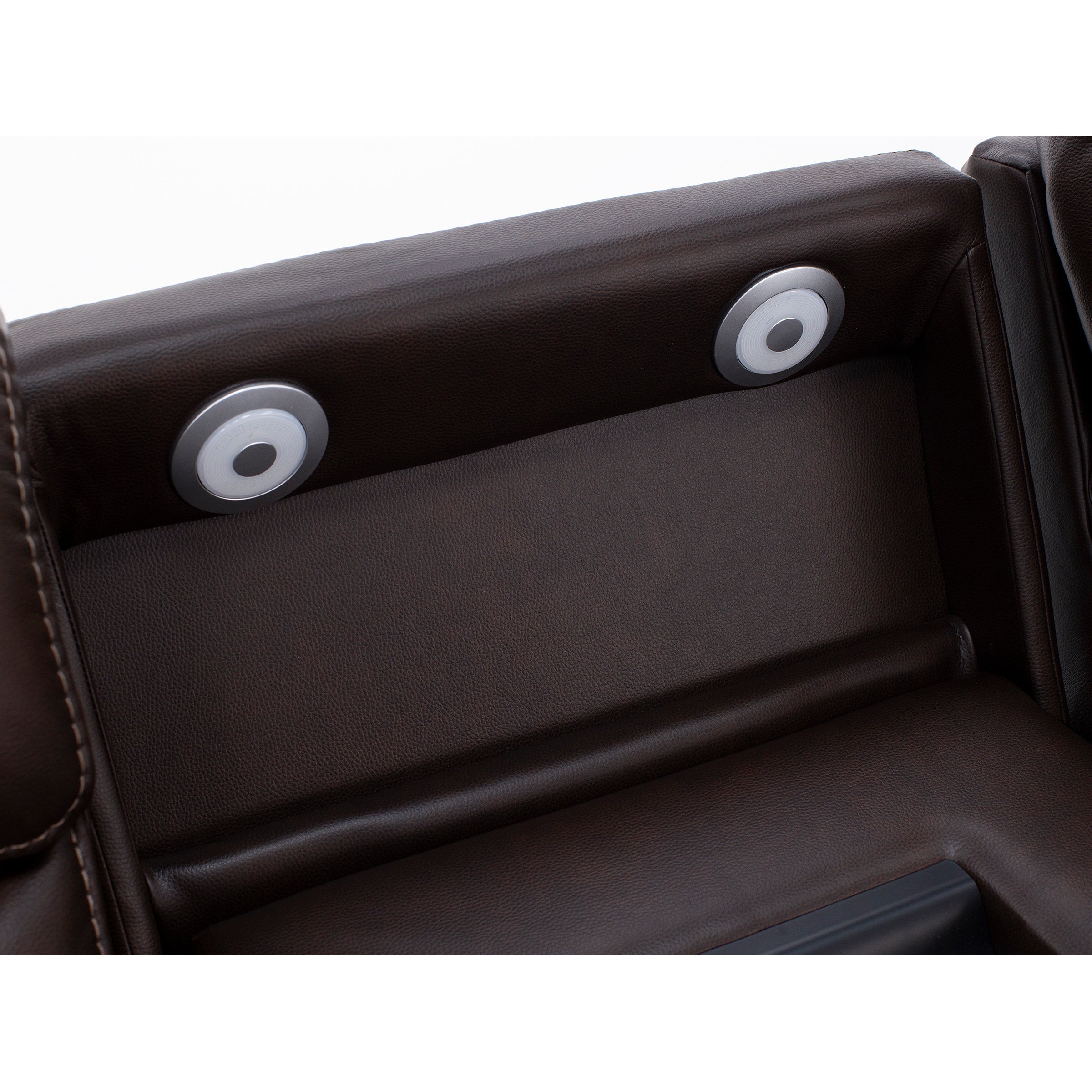 Luke Loaded Zero Gravity Reclining Sofa With Immersive Audio, Drop Down Table, Heat, Massage