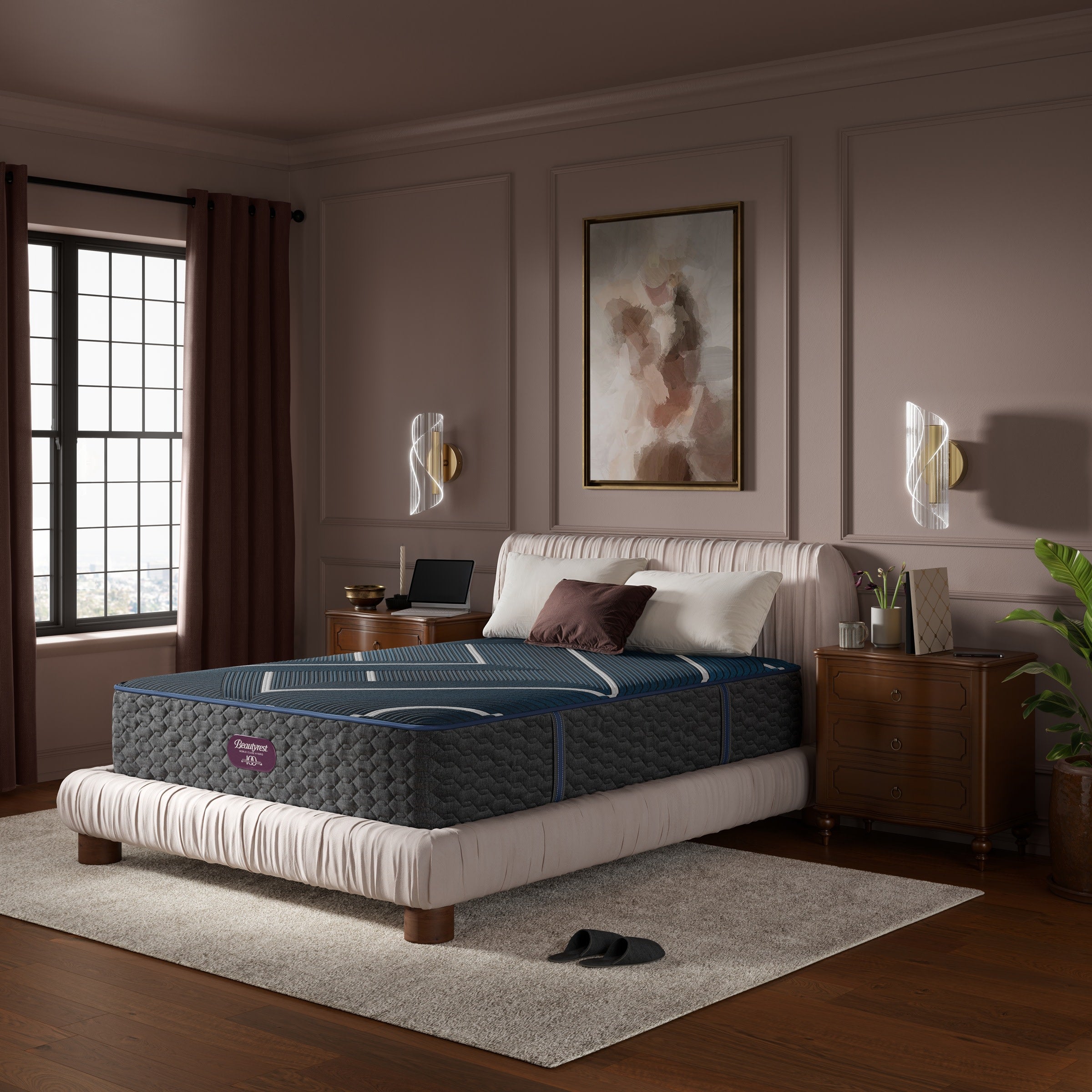 Beautyrest World Class Level 4 Hybrid Firm