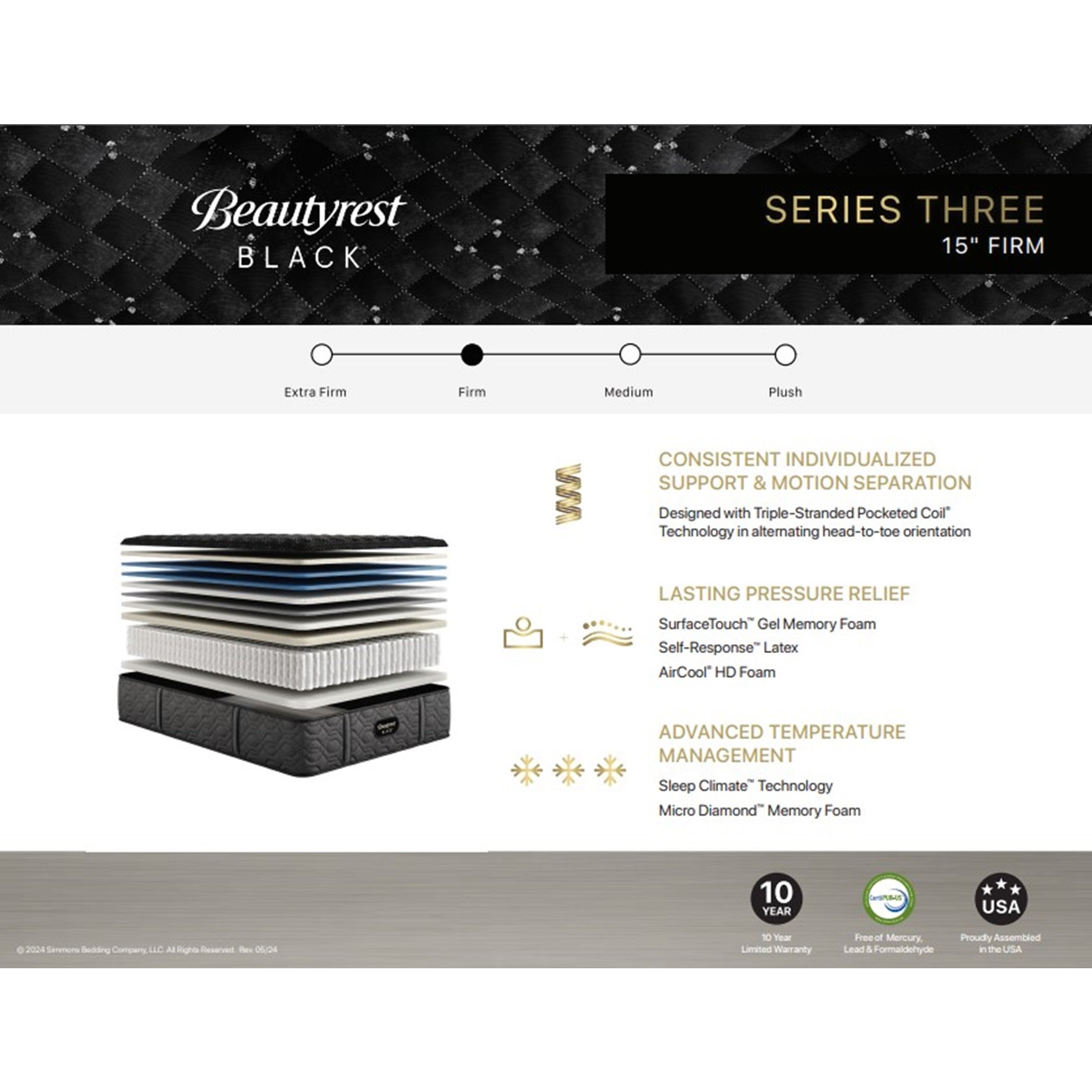 Beautyrest Black Series 3 Firm