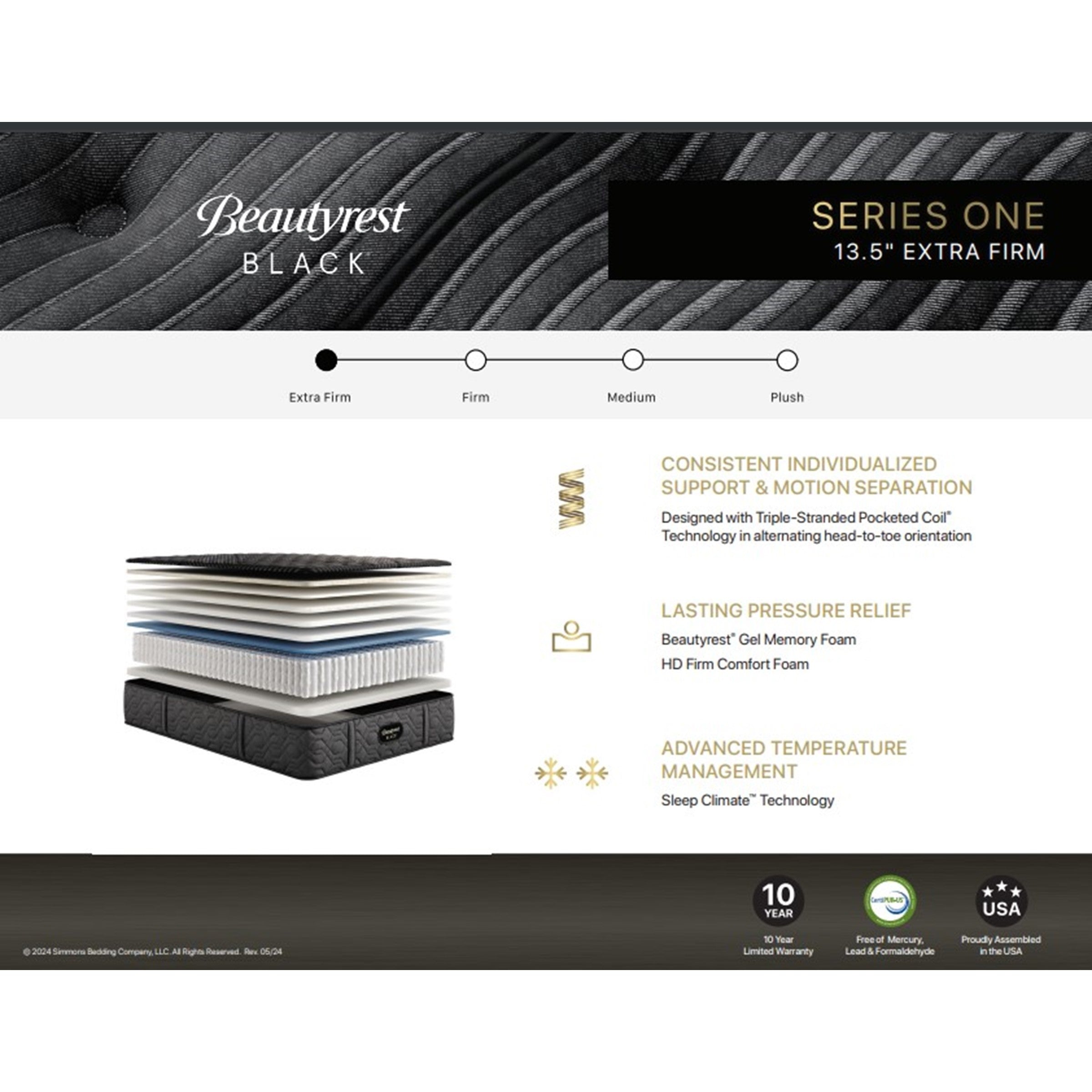Beautyrest Black Series 1 Extra Firm