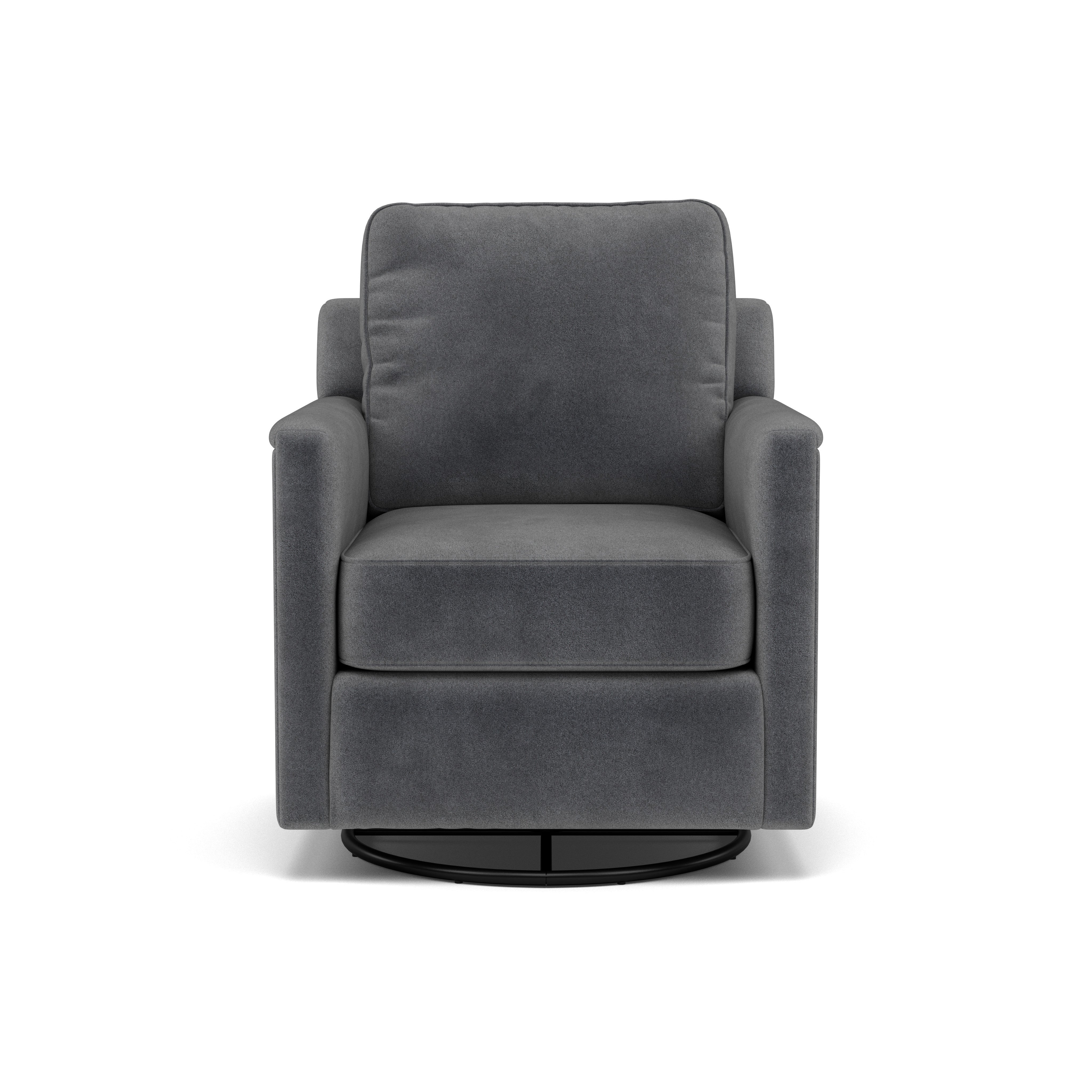 Fawn Swivel Glider Accent Chair
