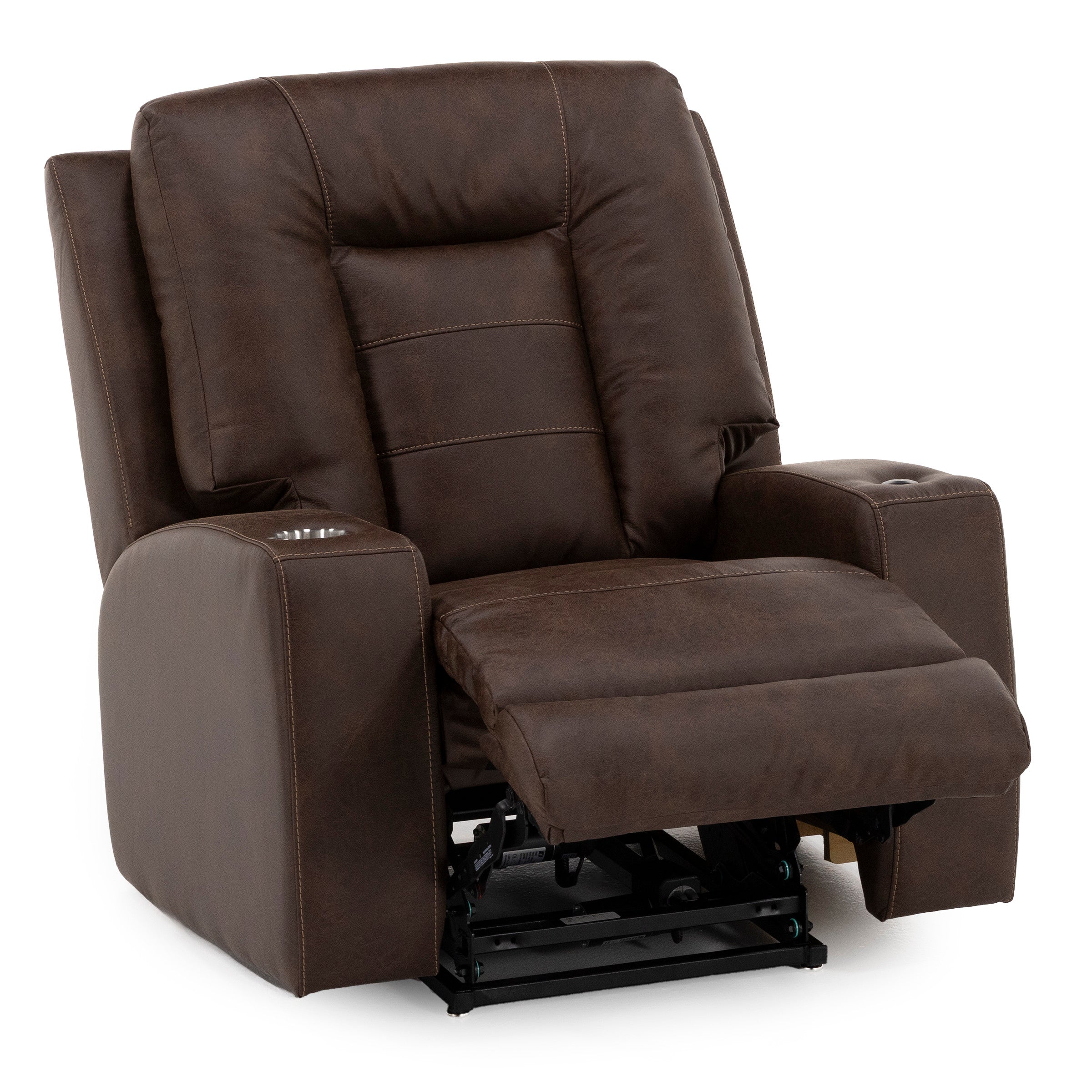 Becks Power Headrest Lay Flat Lift Chair w Massage And Tray