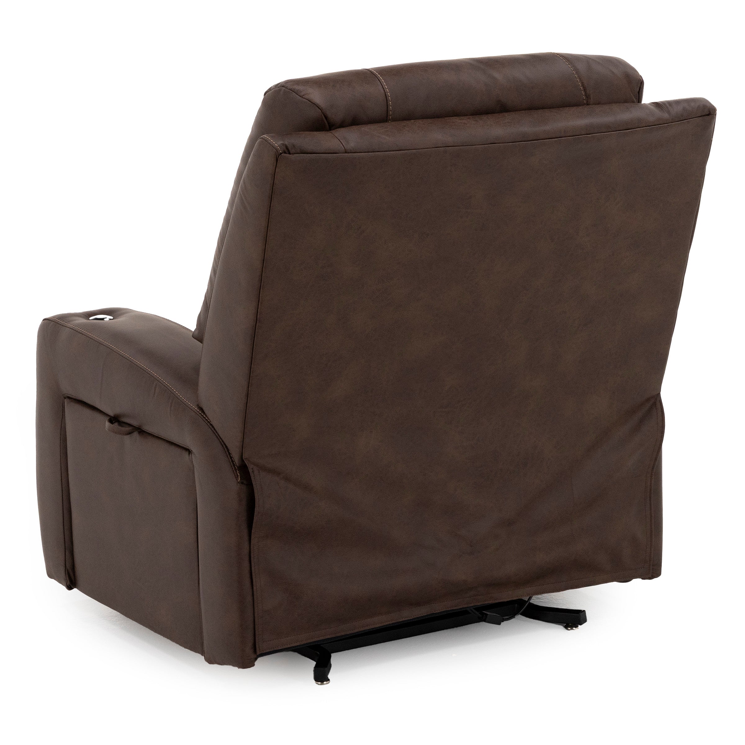 Becks Power Headrest Lay Flat Lift Chair w Massage And Tray