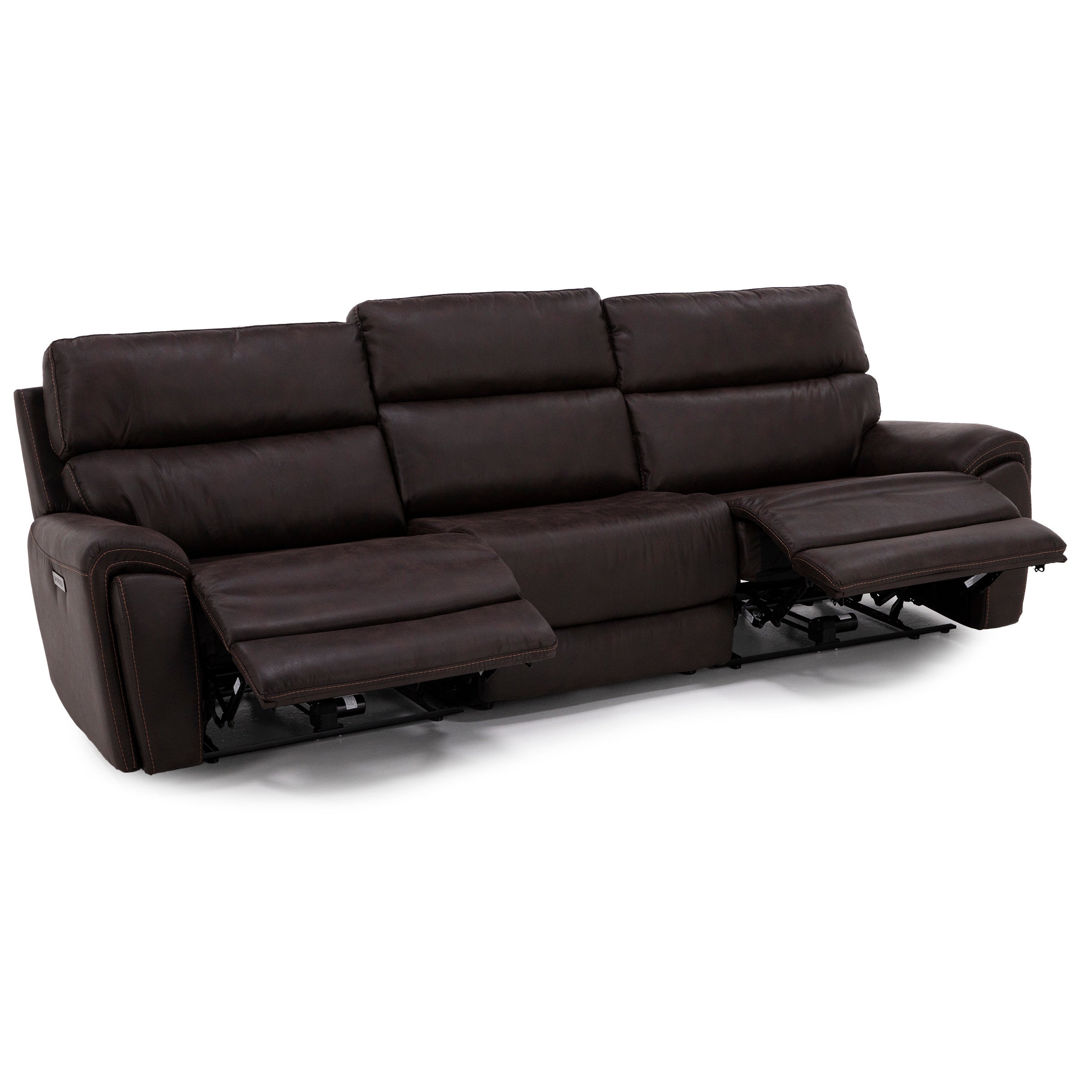 Dutton 3-Pc. Power Headrest Wall Saver Reclining Sofa