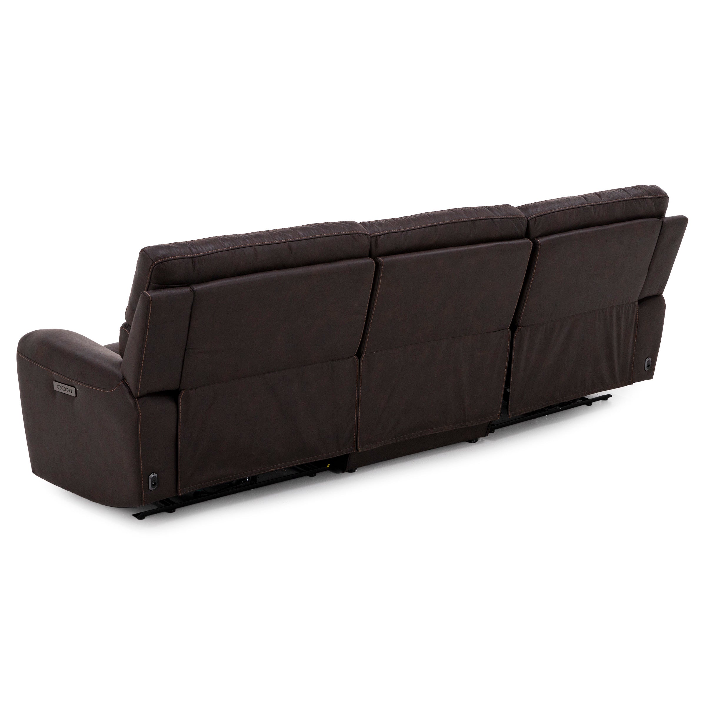Dutton 3-Pc. Power Headrest Wall Saver Reclining Sofa
