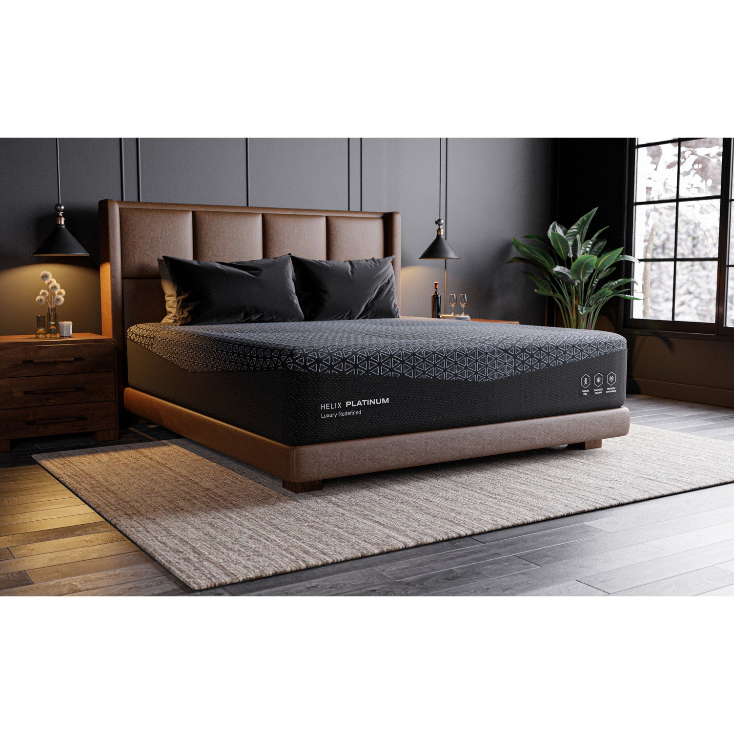 Midnight Platinum Medium With GlacioTex Cover