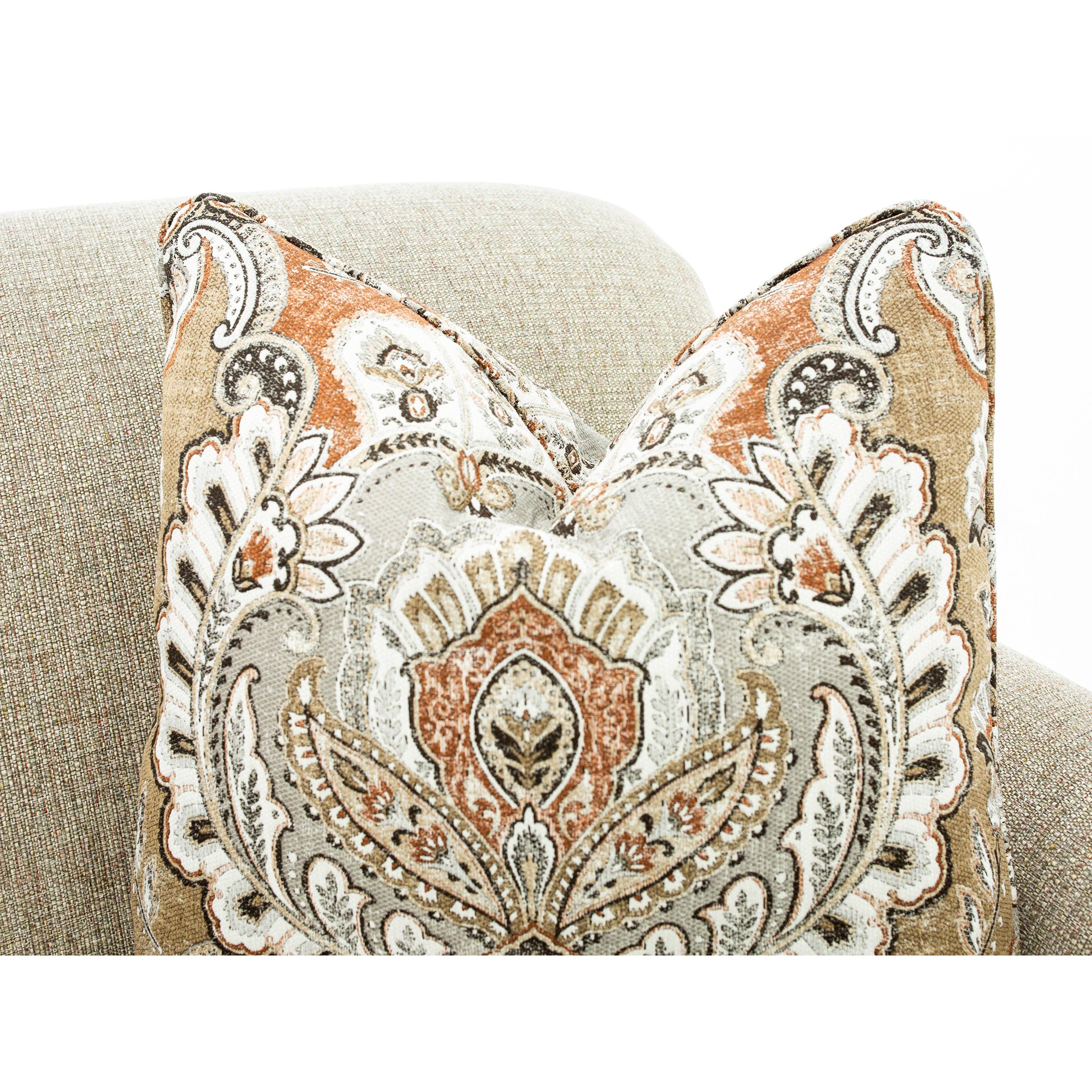 Amy Panel Arm Loveseat