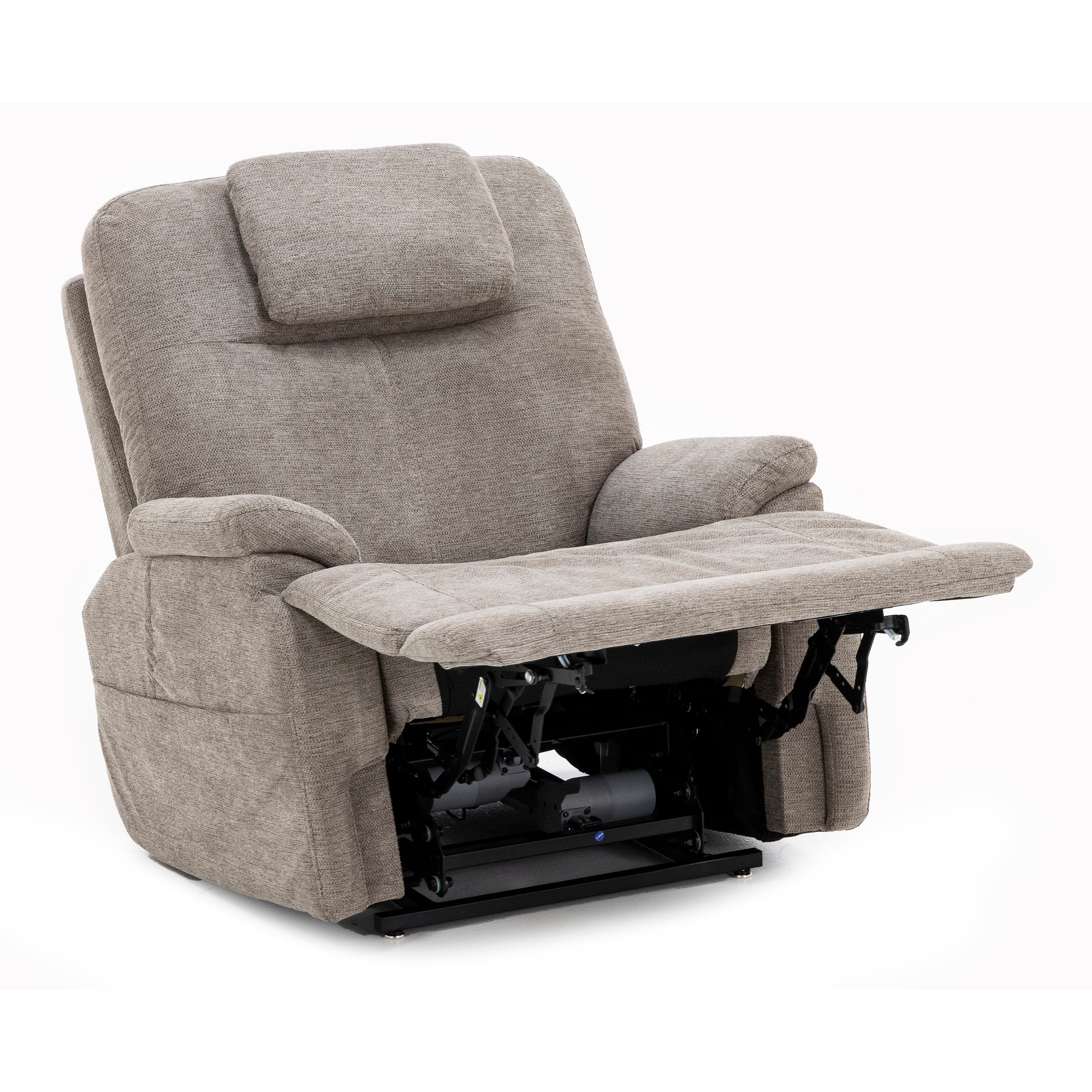 Flexsteel Zecliner Model 1 Medium Fully Loaded Sleep Lift Chair in Java