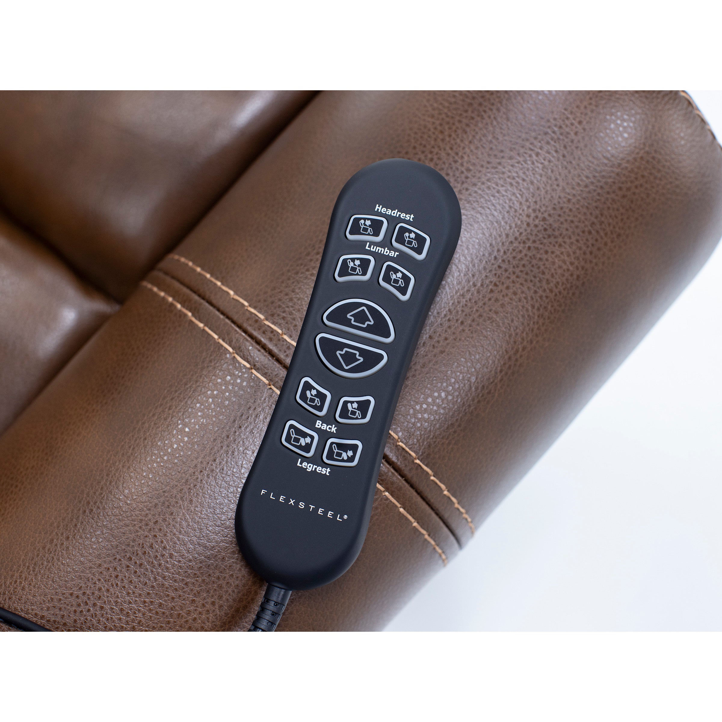 Flexsteel Oscar Leather Fully Loaded Lift Chair