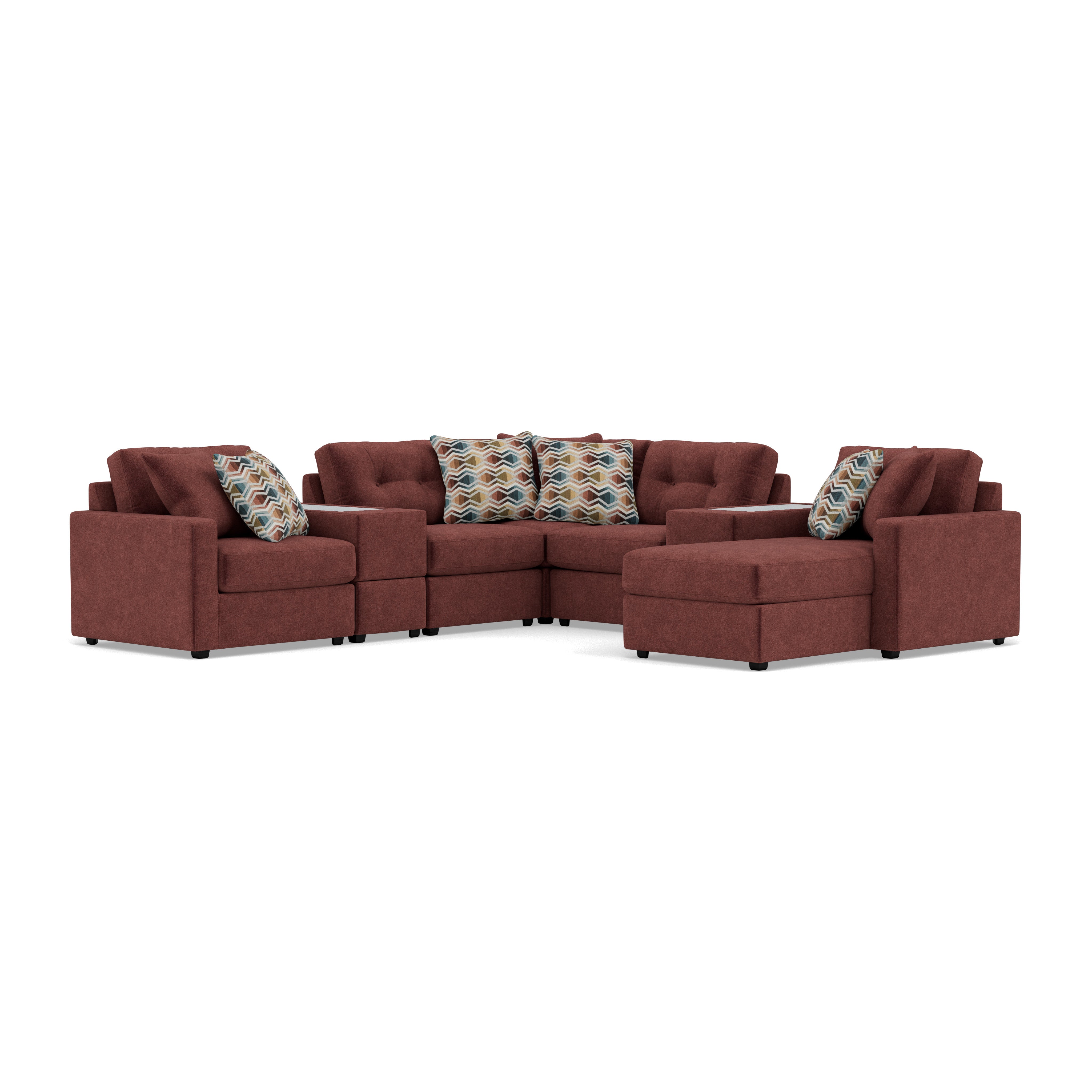 Drew & Jonathan Home Modular One 9-Pc. Sectional