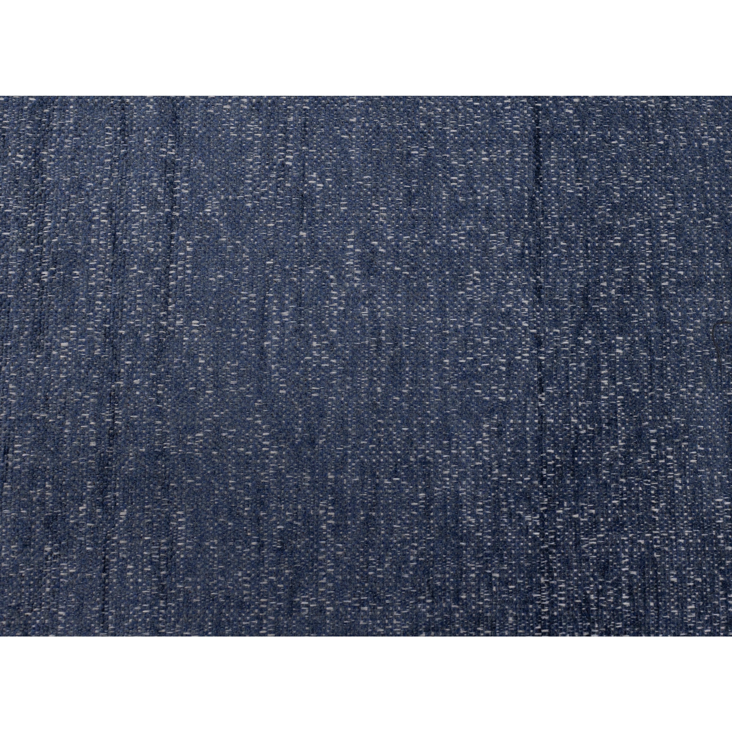 Blue textured fabric with a subtle pattern.