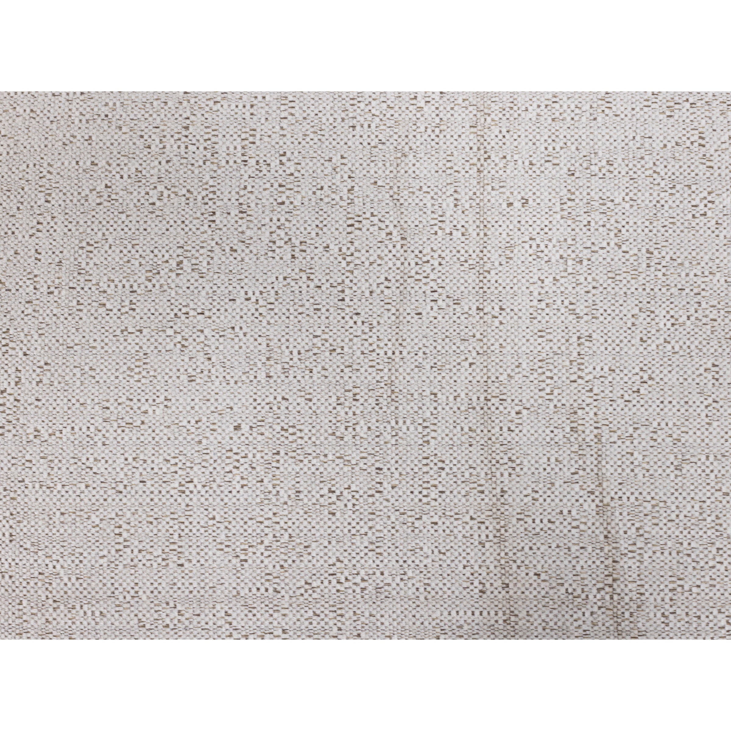 Off-white woven fabric texture with small tan flecks.