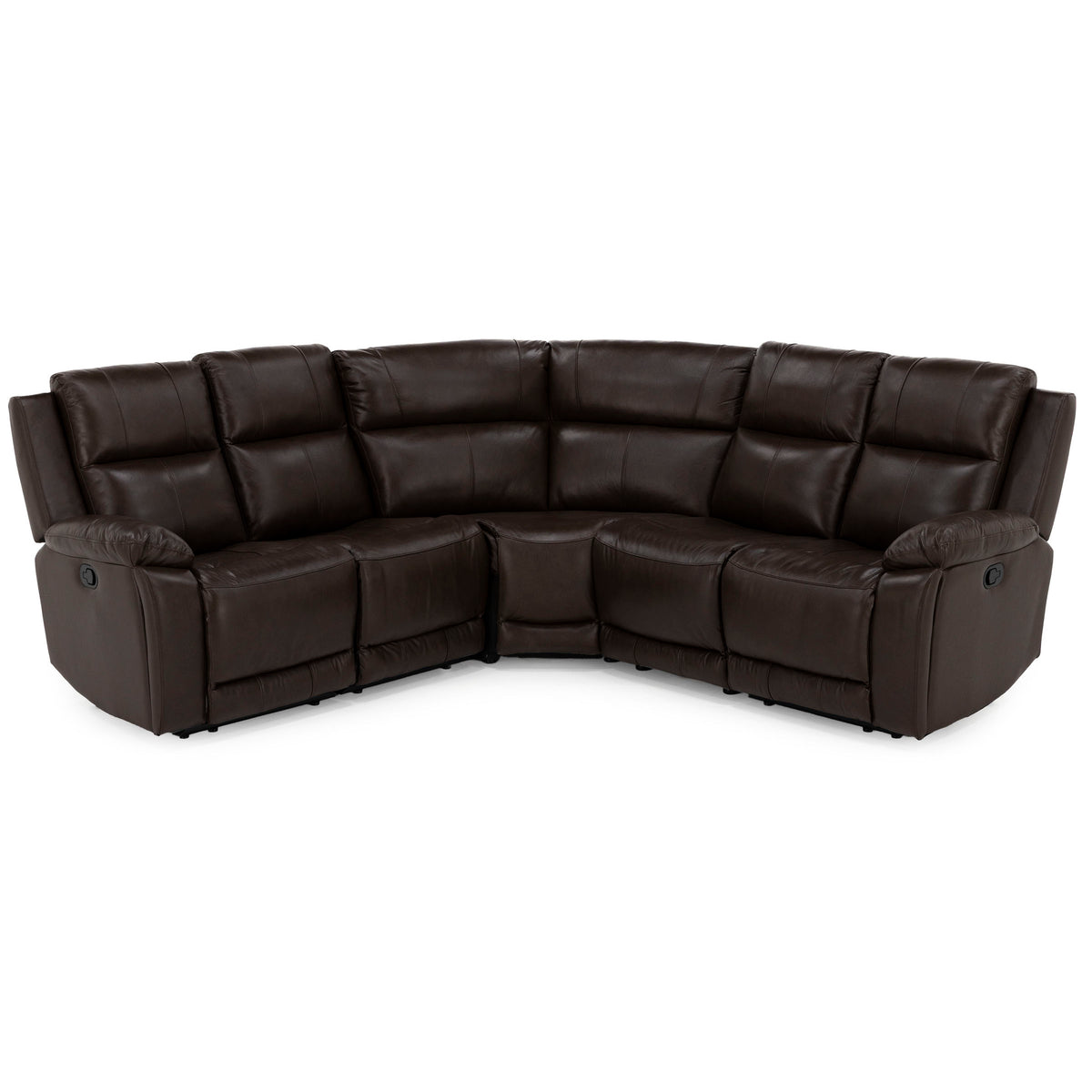Palace 5-Pc. Leather Reclining Modular