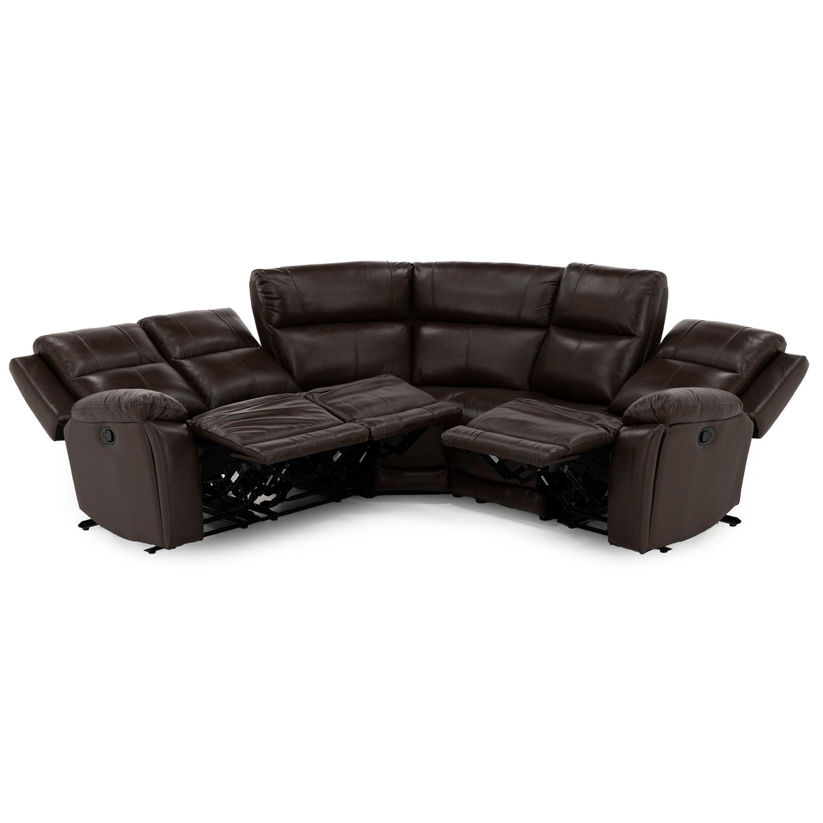 Palace 5-Pc. Leather Reclining Modular